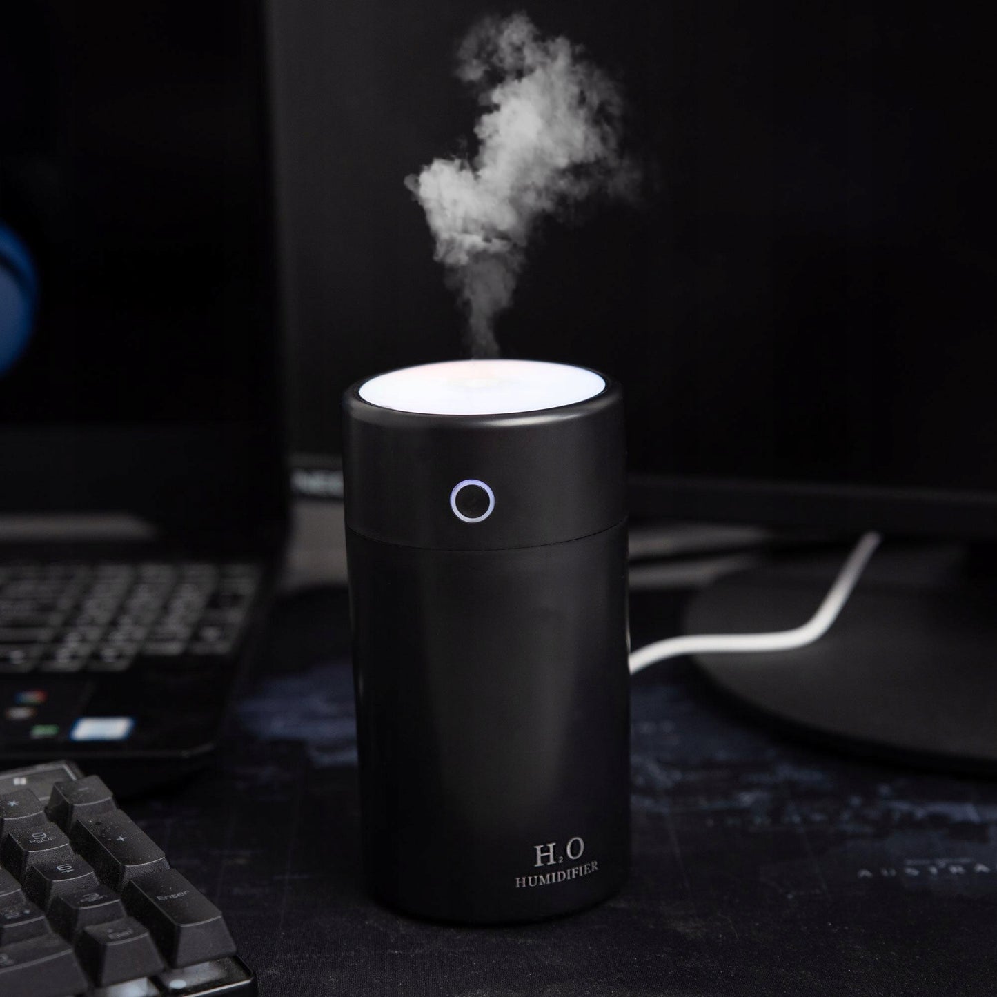 Garinis oro drėkintuvas ir aromato difuzorius