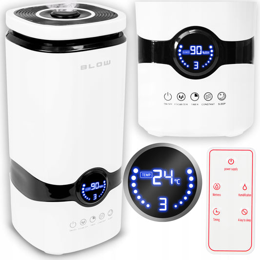 DRĖGMĖS DIFUZORIUS DRĖKINTUVAS SU DRĖGMĖMAčiu, LAIKMAČIU, PILOTU, TERMOMETRU 4L