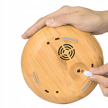 Ultragarsinis mini oro drėkintuvas su LED, 7 spalvomis ir aromaterapija