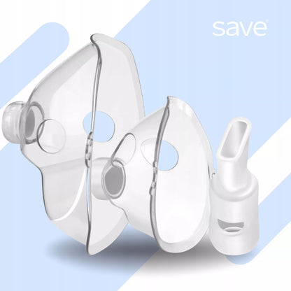 PRZENOŚNY NEBULIZATOR SIATECZKOWY CICHY DLA DZIECI I DOROSŁYCH SAVE