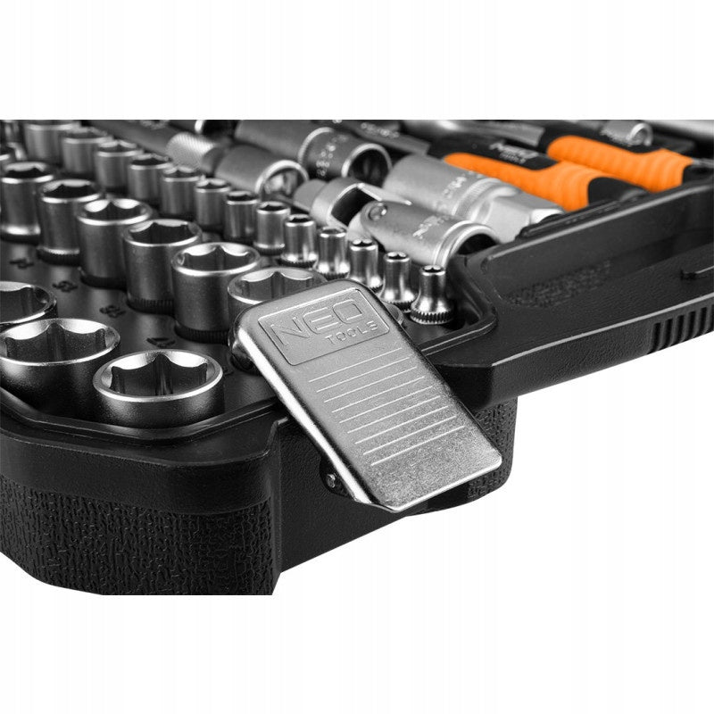 NEO Lizdasūkio Raktų Rinkinys 110 Elementų 1/2" 1/4" - Lizdasūkių Raktų CrV Neo Tools