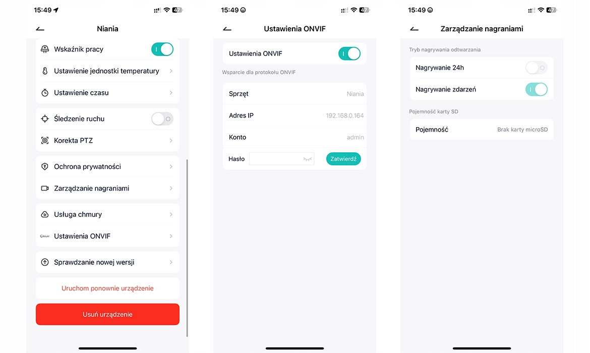 Elektroninis kūdikio monitorius su WiFi kamera, sukiojama, Full HD + 5 colių LCD monitorius, 4x priartinimas