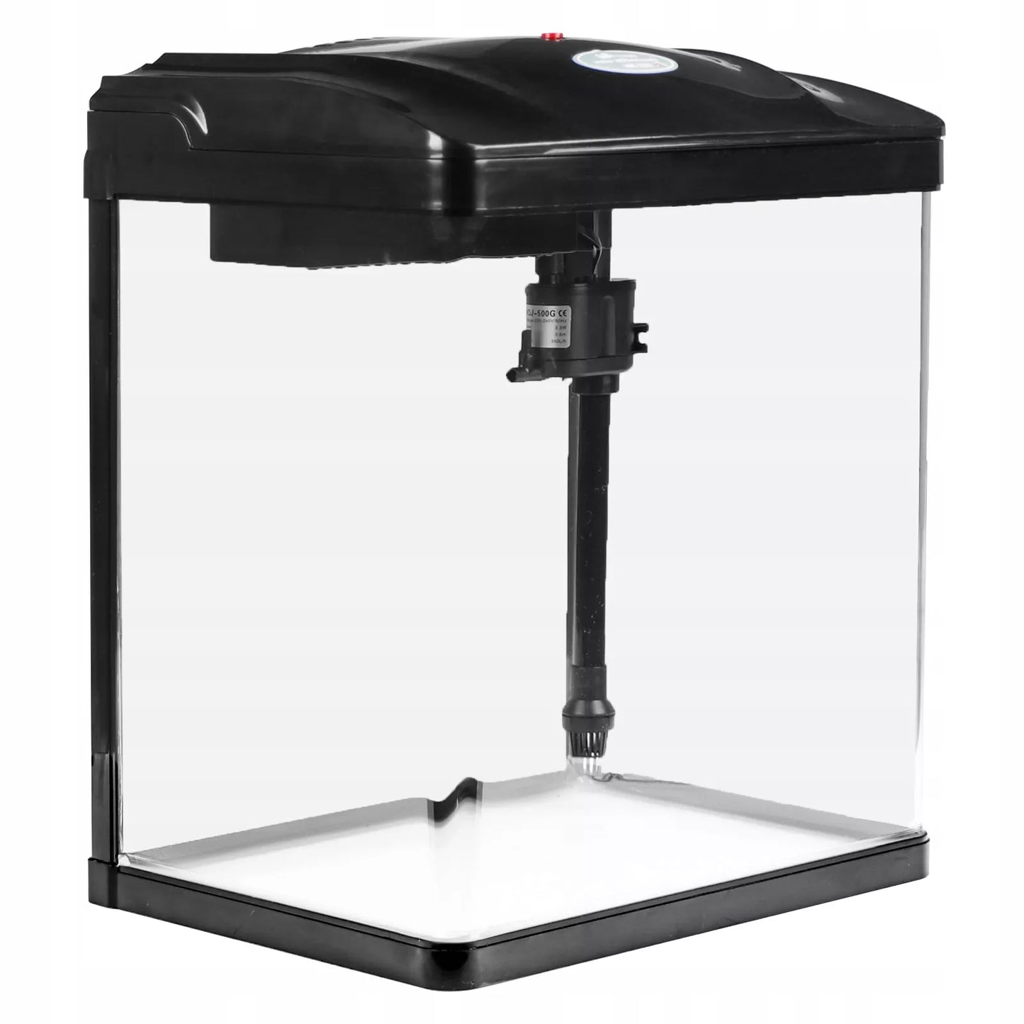 MODERNA AKVARIO SISTEMA SUNSUN 19L – ELEGANTIŠKAS DIZAINAS, JUODAS KORPUSAS