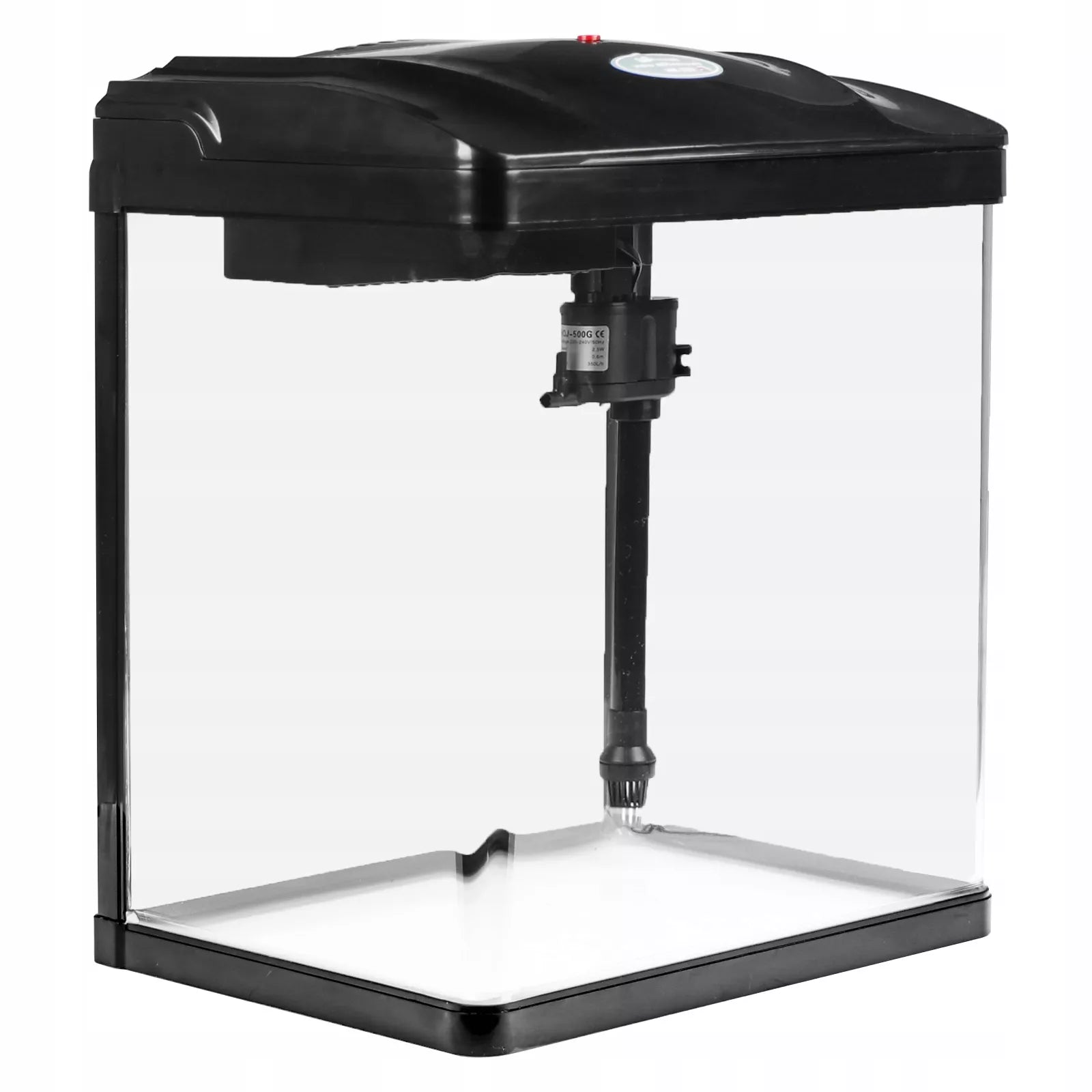 MODERNA AKVARIO SISTEMA SUNSUN 19L – ELEGANTIŠKAS DIZAINAS, JUODAS KORPUSAS