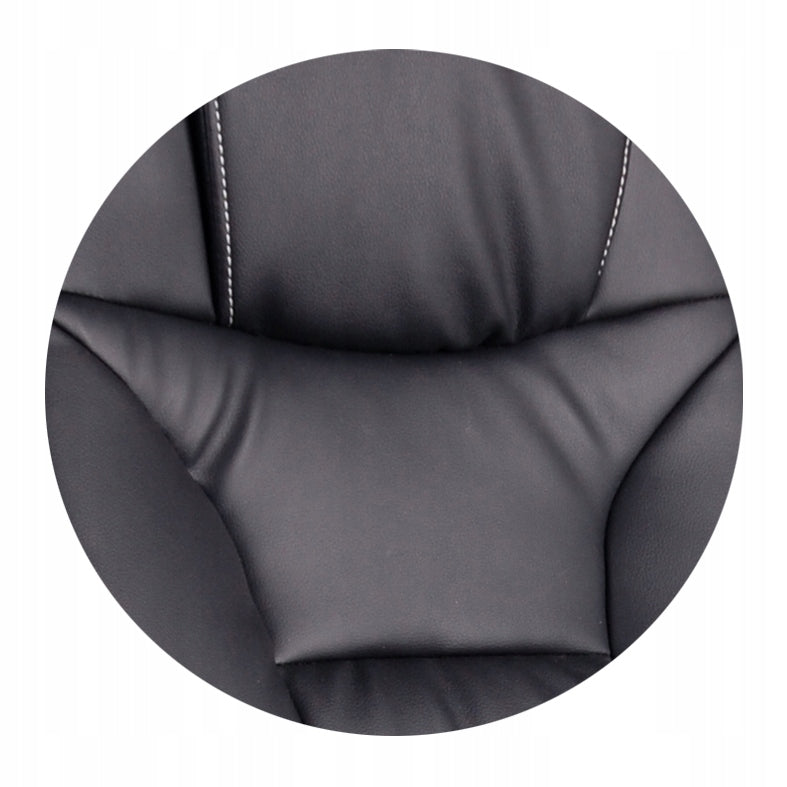 NAUJA JUODA BIURO KĖDĖ SU MEDIU BSL004 masažas