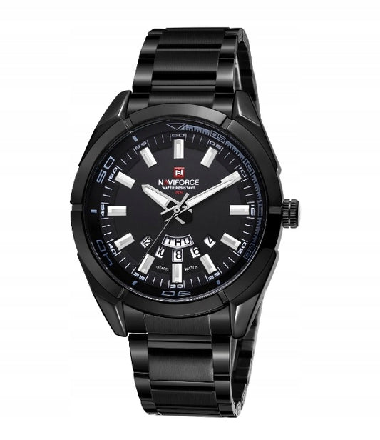 NAUJAS VYRIŠKAS LAIKRODIS NAVIFORCE, KARINIO STILIAUS, DATA-DIENA