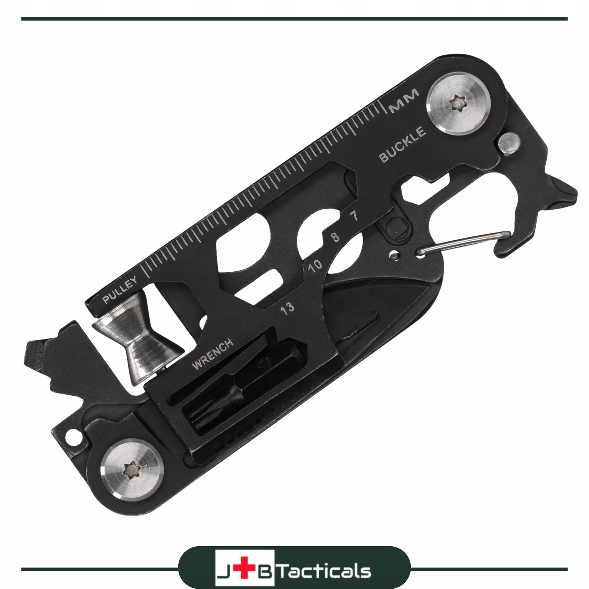 NÓŻ MULTITOOL 25w1 Daugiafunkcinis įrankis EDC kišeninis raktų pakabukas kortelė tvirtas