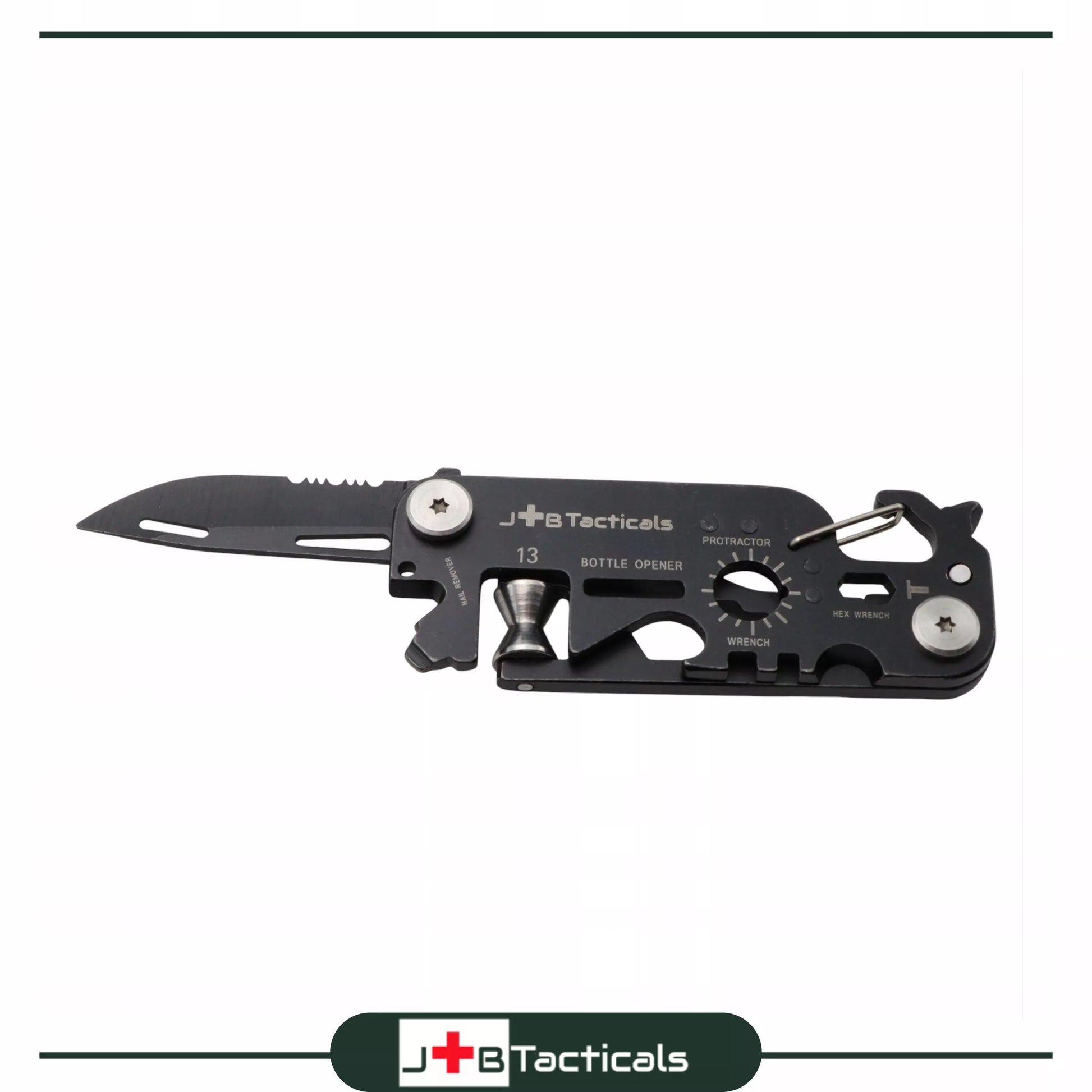 NÓŻ MULTITOOL 25w1 Daugiafunkcinis įrankis EDC kišeninis raktų pakabukas kortelė tvirtas