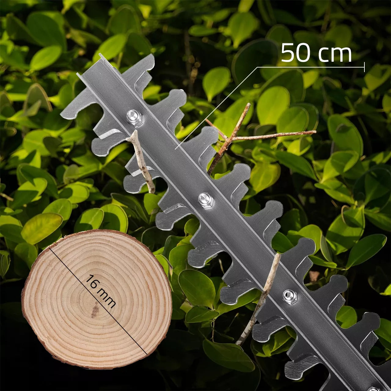 Elektrinės gyvatvorių žirklės 1500W, 50cm