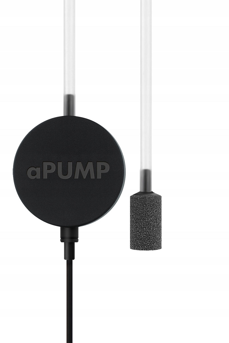 Tiriausia APUMP pompelė – aeratorius akvariumui 100L, tyli ir efektyvi