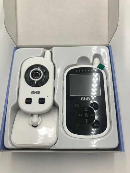 Elektroninė auklė GHB balta Naktinis režimas FULL HD