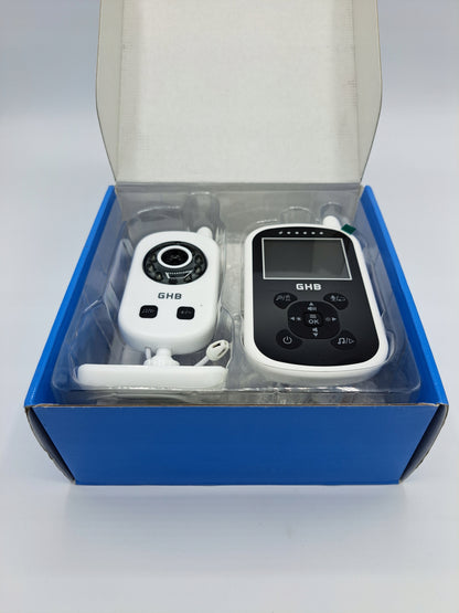 Elektroninė auklė GHB balta Naktinis režimas FULL HD