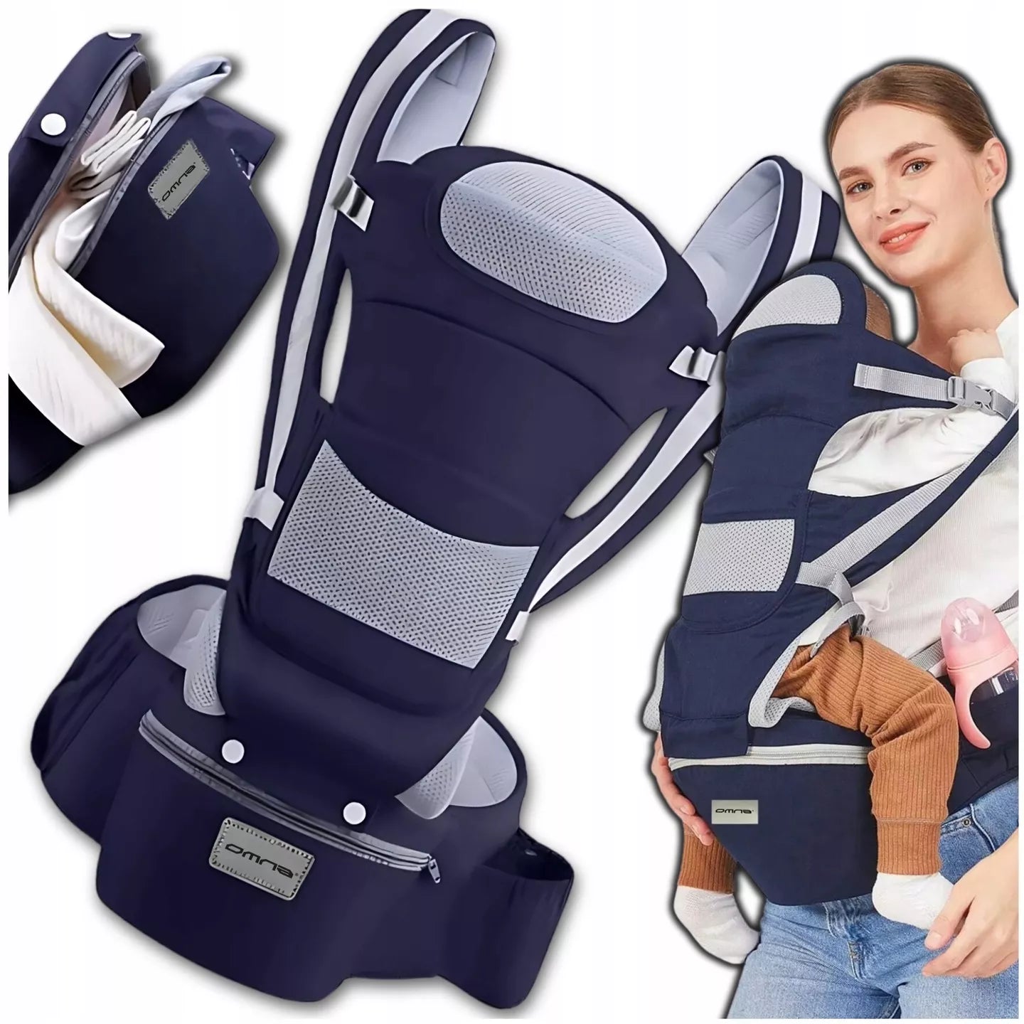 15in1 vaikiška nešynė ergonomiška klubinė 25KG sėdynė