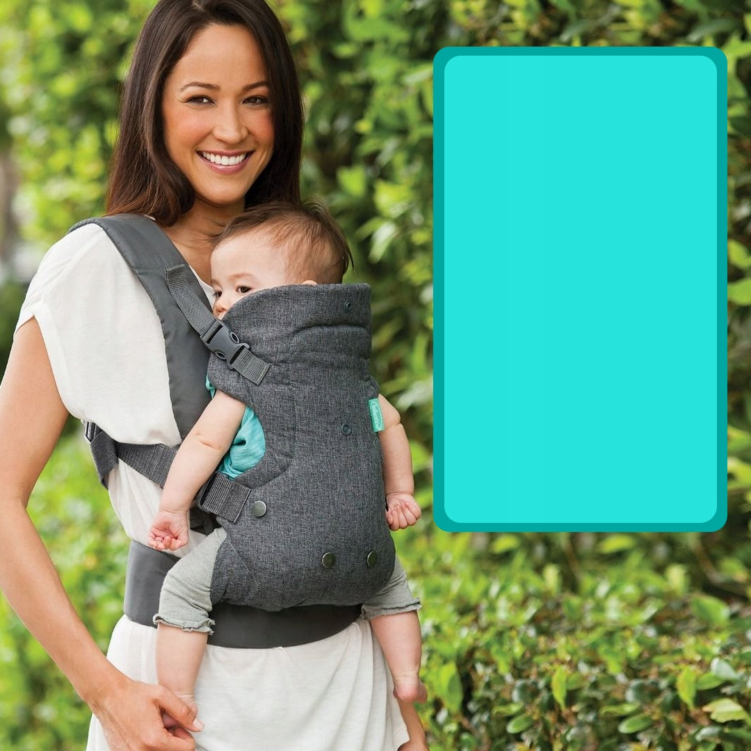 Vaikiška nešioklė 4in1 Ergonomiška nugaros ir klubų nešioklė su sėdyne