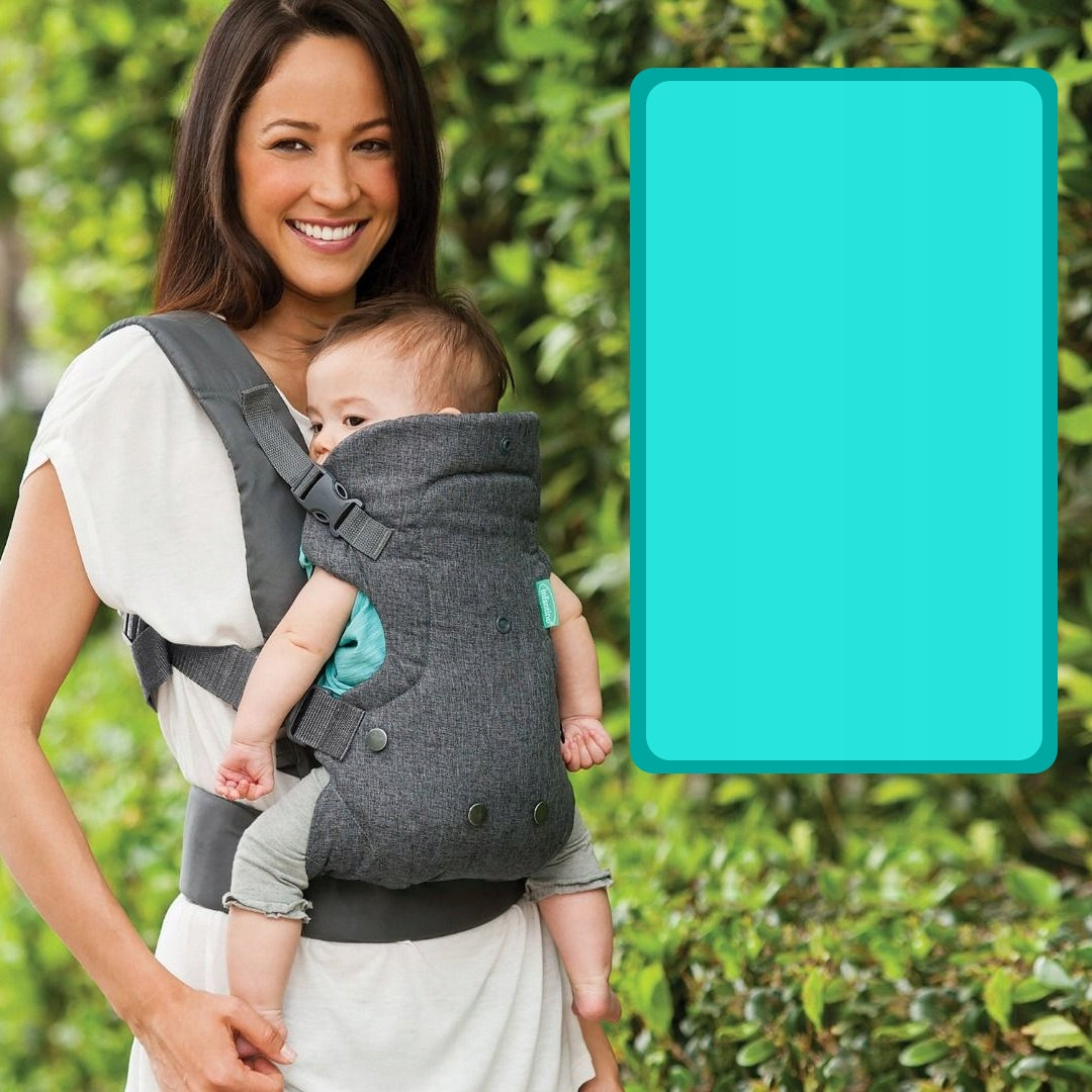 Vaikiška nešioklė 4in1 Ergonomiška nugaros ir klubų nešioklė su sėdyne