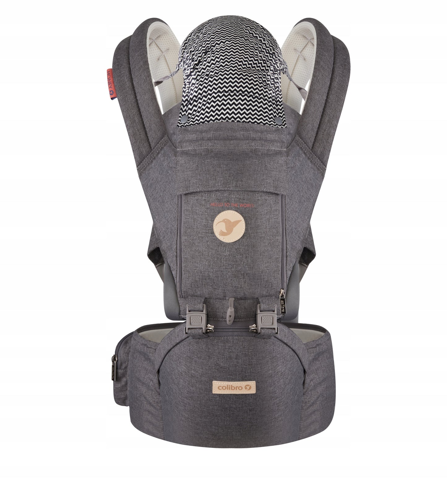 Kengūrinėnešynėlė HONEY 12in1 iki 18 kg vaiko svorio