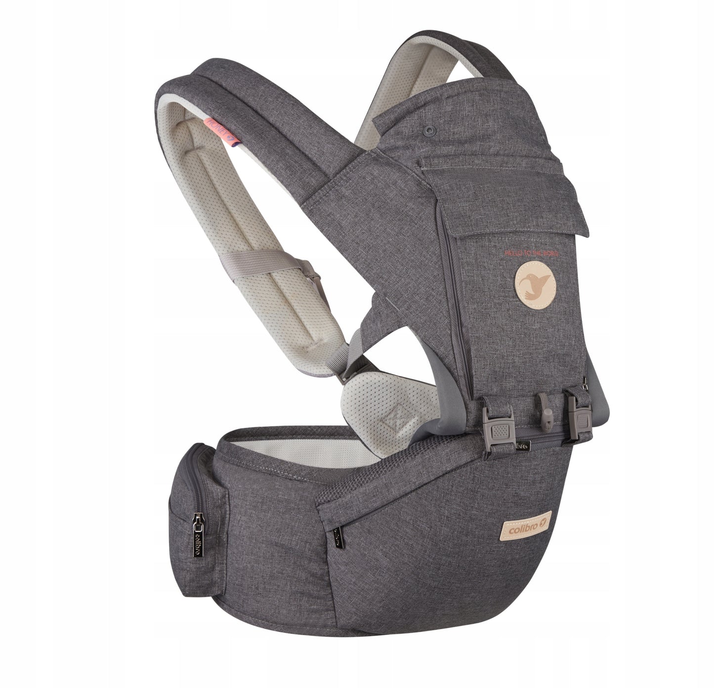 Kengūrinėnešynėlė HONEY 12in1 iki 18 kg vaiko svorio