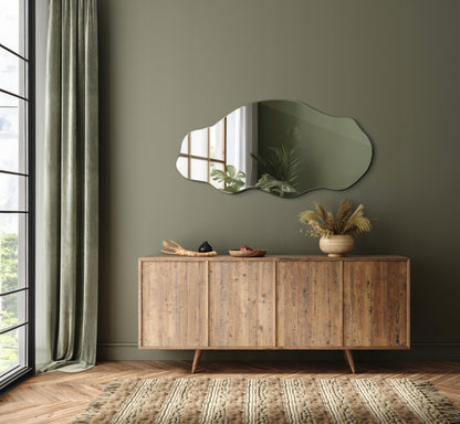 Modernus Kabantis Sieninis Veidrodis Loft Stiliaus Svetainei, Miegamajam, Tualetiniam Stalui