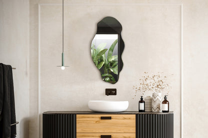 Modernus Kabantis Sieninis Veidrodis Loft Stiliaus Svetainei, Miegamajam, Tualetiniam Stalui