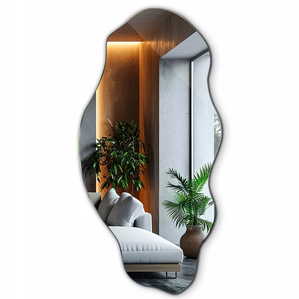 Modernus Kabantis Sieninis Veidrodis Loft Stiliaus Svetainei, Miegamajam, Tualetiniam Stalui
