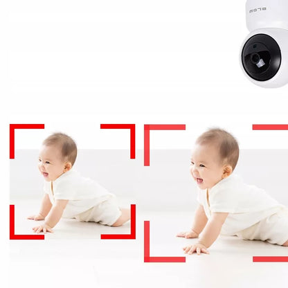 Besisukanti WiFi IP Kamera 3MP Audio Ultra HD Kūdikio monitorius Tuya Smart