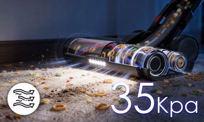 Belaidis vertikalus rankinis akumuliatorinis dulkių siurblys Electo 550W