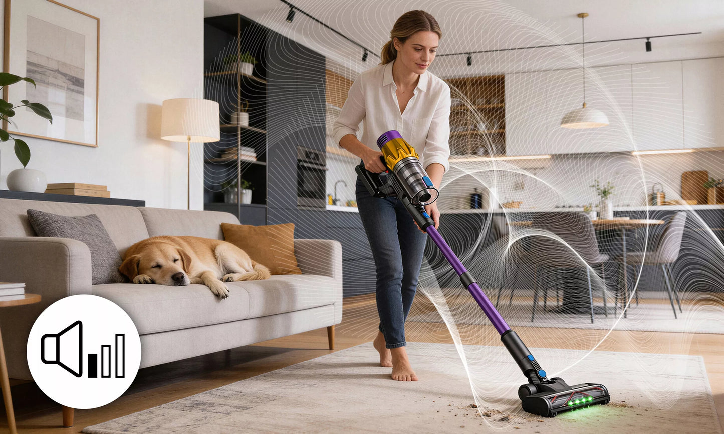 Belaidis vertikalus rankinis akumuliatorinis dulkių siurblys Electo 550W