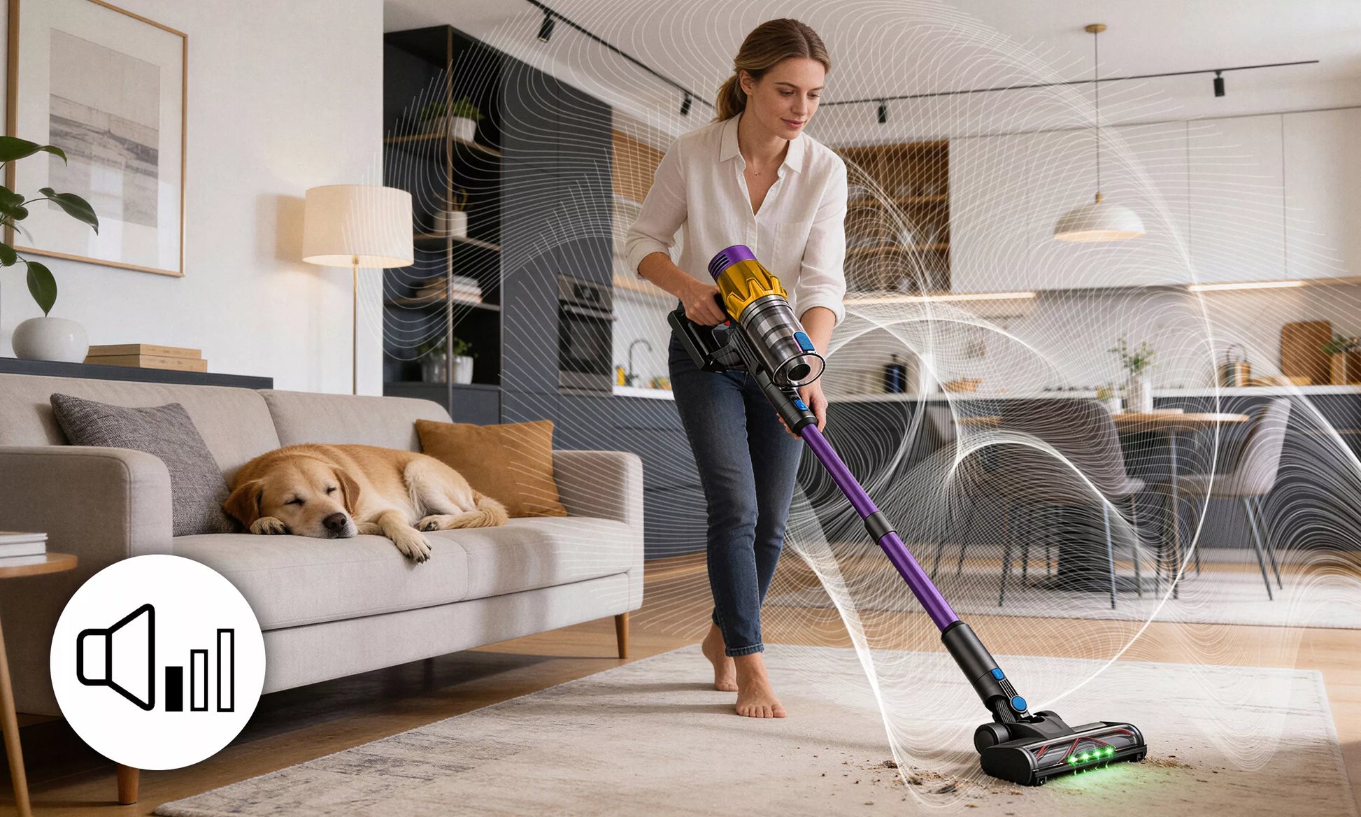 Belaidis vertikalus rankinis akumuliatorinis dulkių siurblys Electo 550W