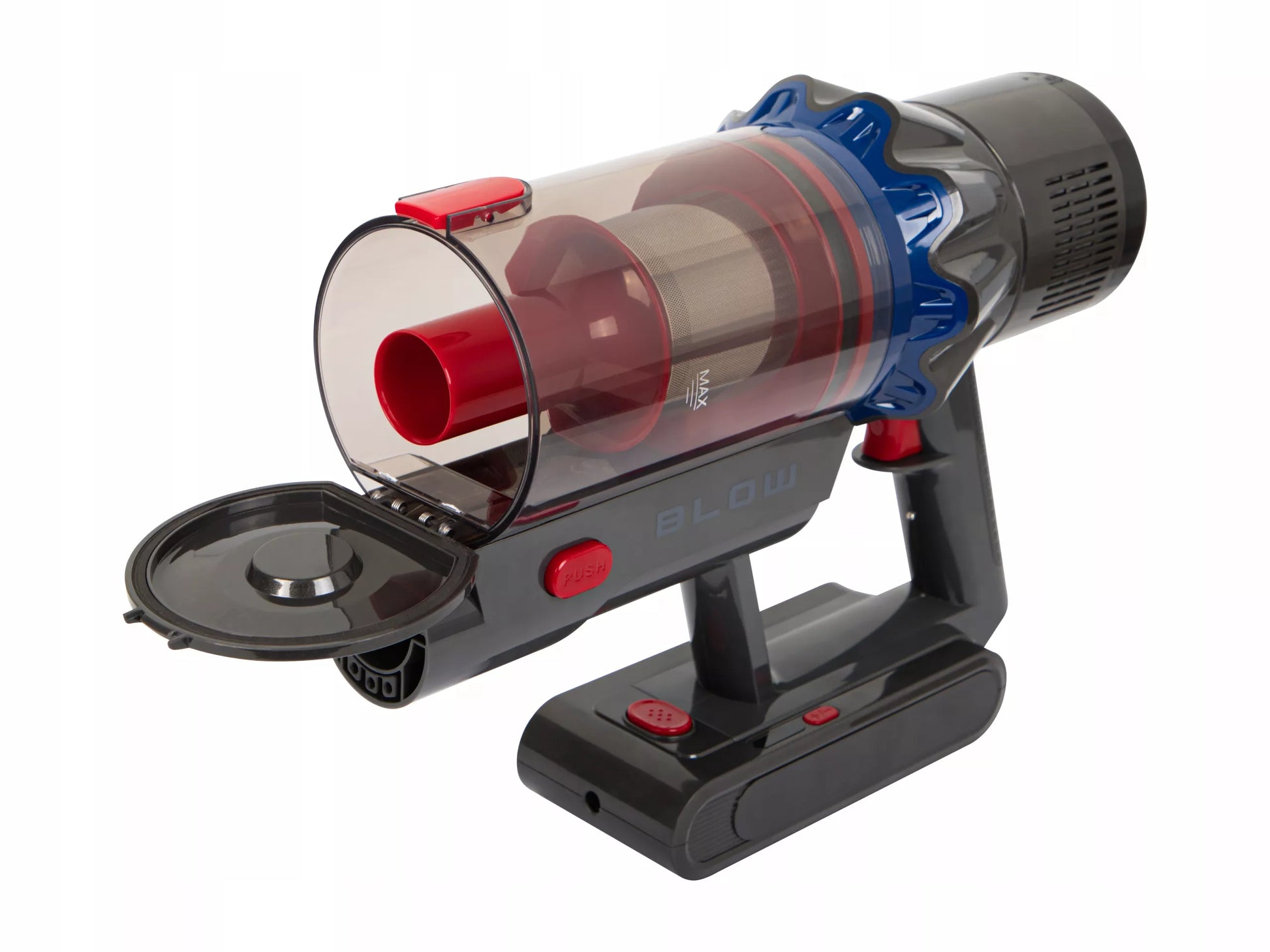 Belaidis vertikalus rankinis dulkių siurblys BLOW UP450 450W, HEPA, LED, cikloninis