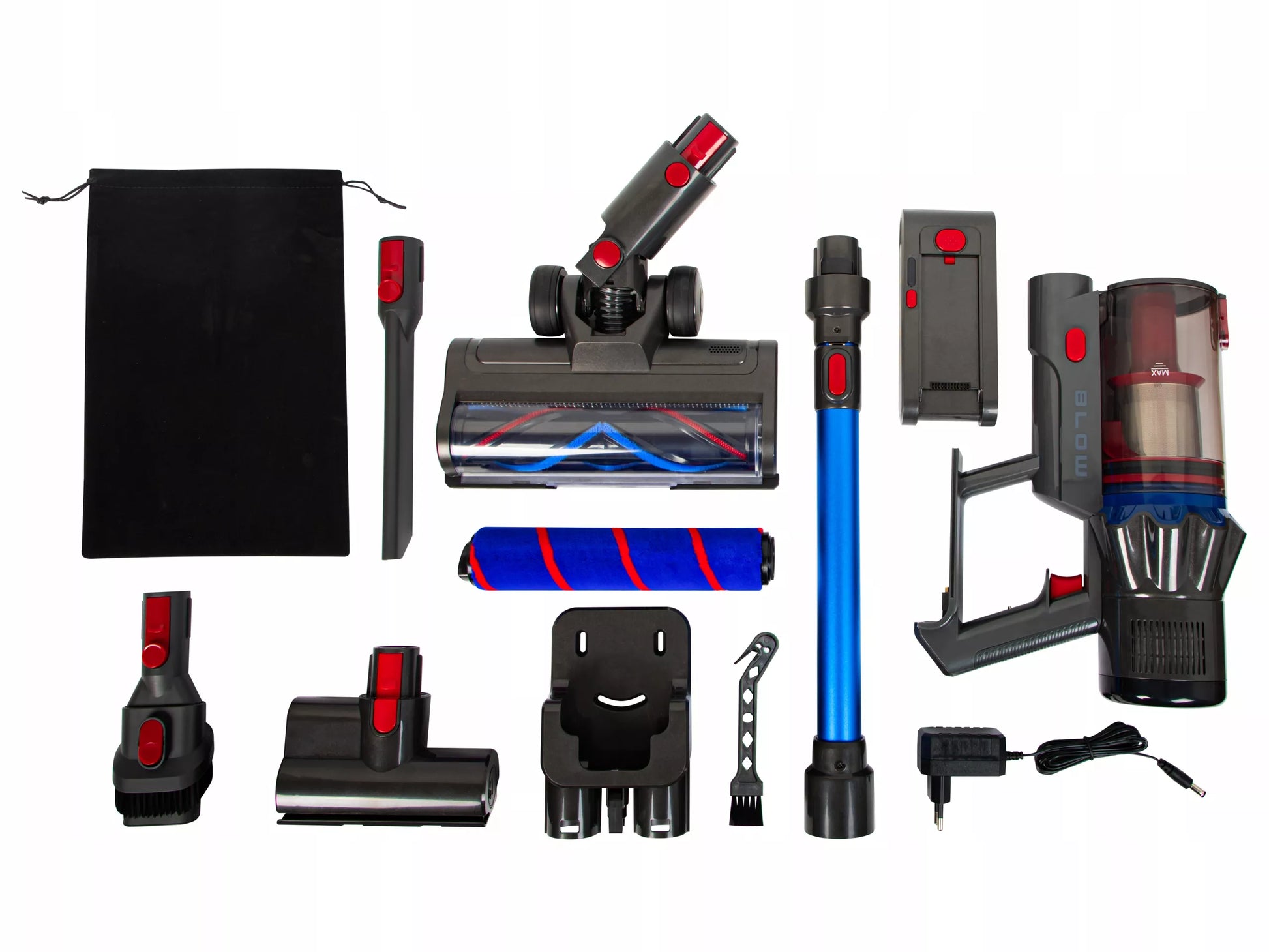 Belaidis vertikalus rankinis dulkių siurblys BLOW UP450 450W, HEPA, LED, cikloninis