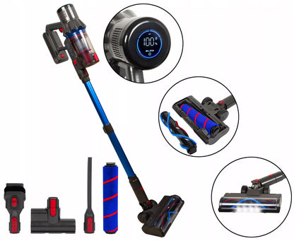 Belaidis vertikalus rankinis dulkių siurblys BLOW UP450 450W, HEPA, LED, cikloninis