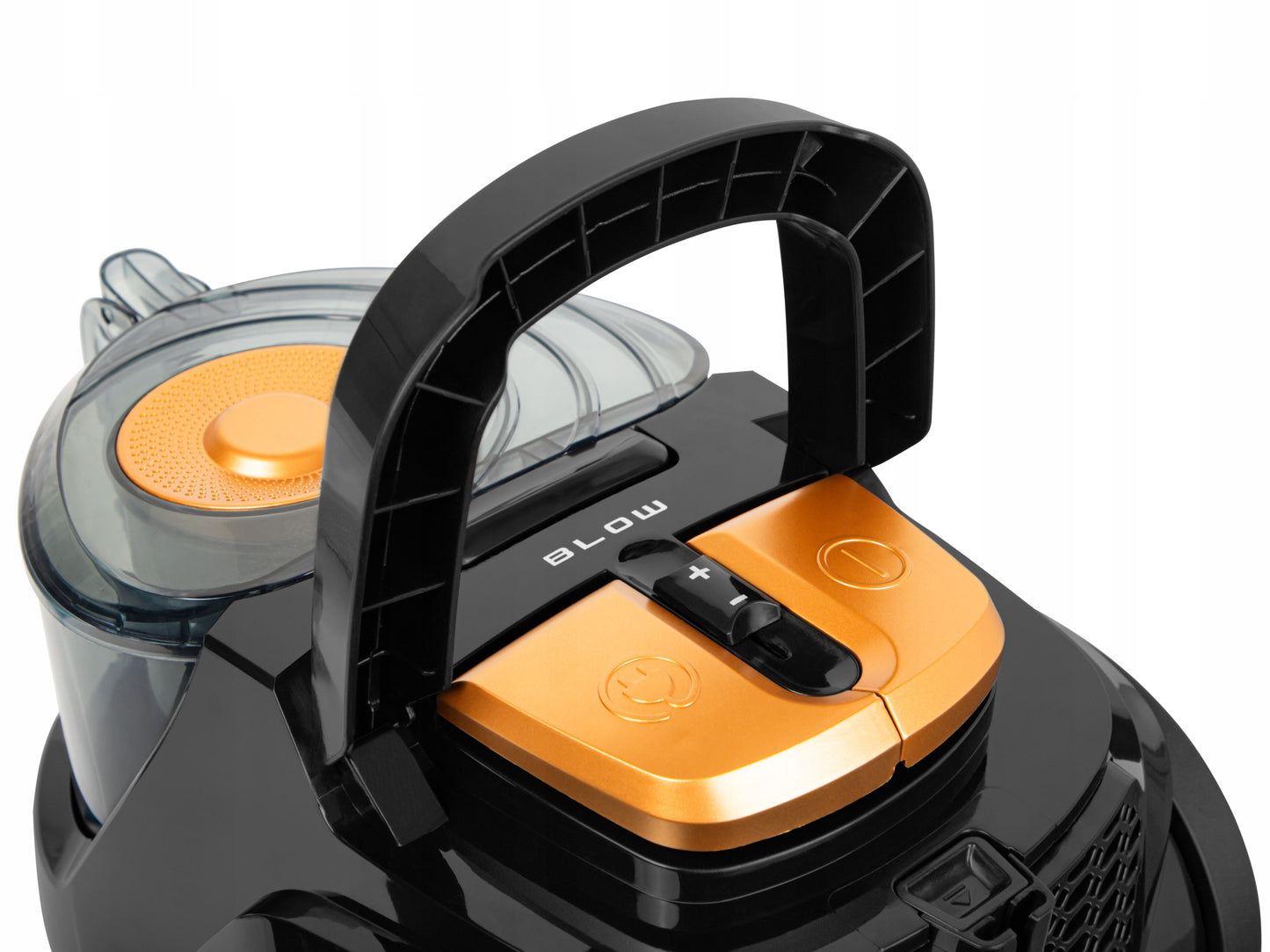 Cikloninis dulkių siurblys be maišelio, buitinis, galingas, su HEPA filtru ir turbopėda, lengvas