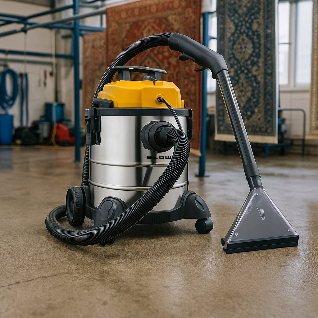 Pramoninis skalbiamasis dulkių siurblys, galingas, 2300W, 20L, apmušalų ir kilimų plovimui