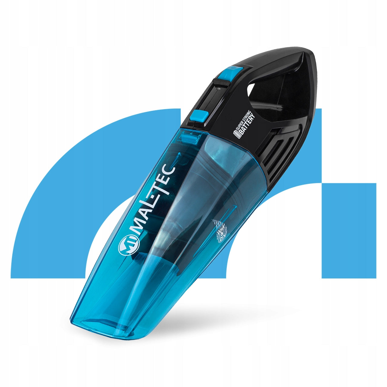 Rankinis belaidis akumuliatorinis dulkių siurblys automobiliui – drėgnam valymui