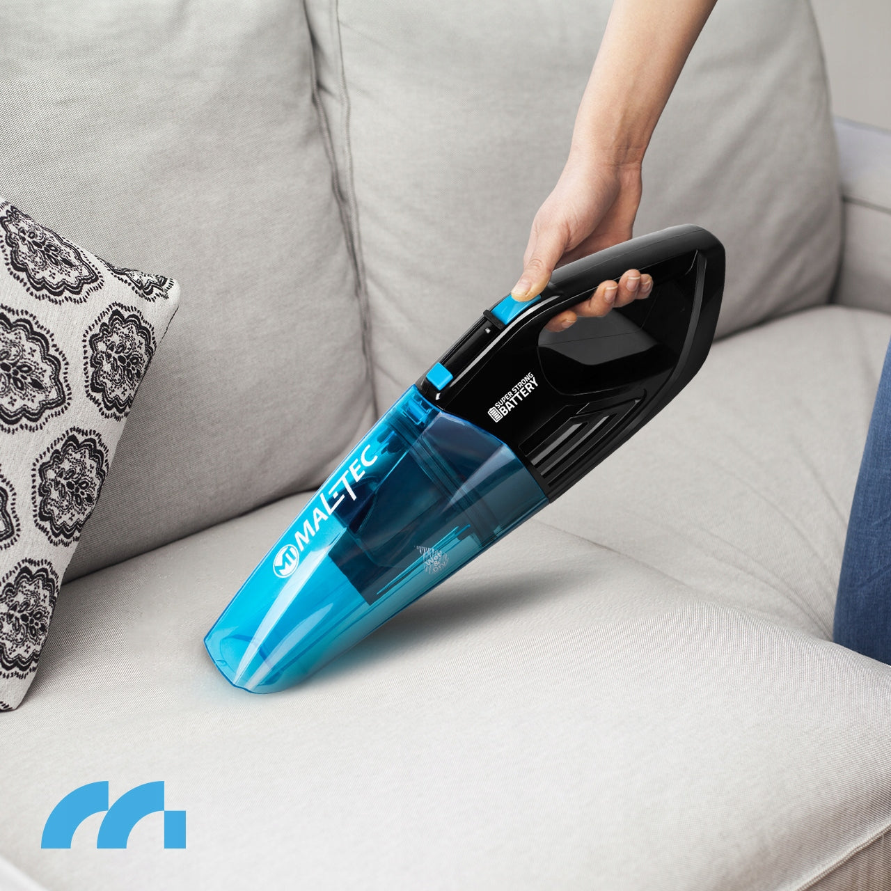 Rankinis belaidis akumuliatorinis dulkių siurblys automobiliui – drėgnam valymui