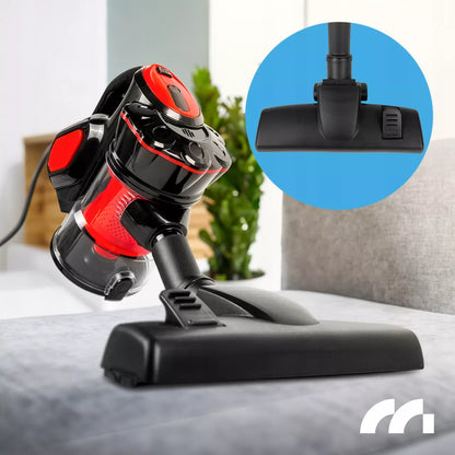 Rankinis vertikalus cikloninis dulkių siurblys be maišelio 600W 5 viename – mažas, galingas ir lengvas