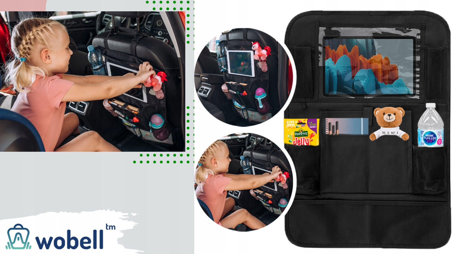 Automobilinis organizatorius apsauga sėdynei tvirtas