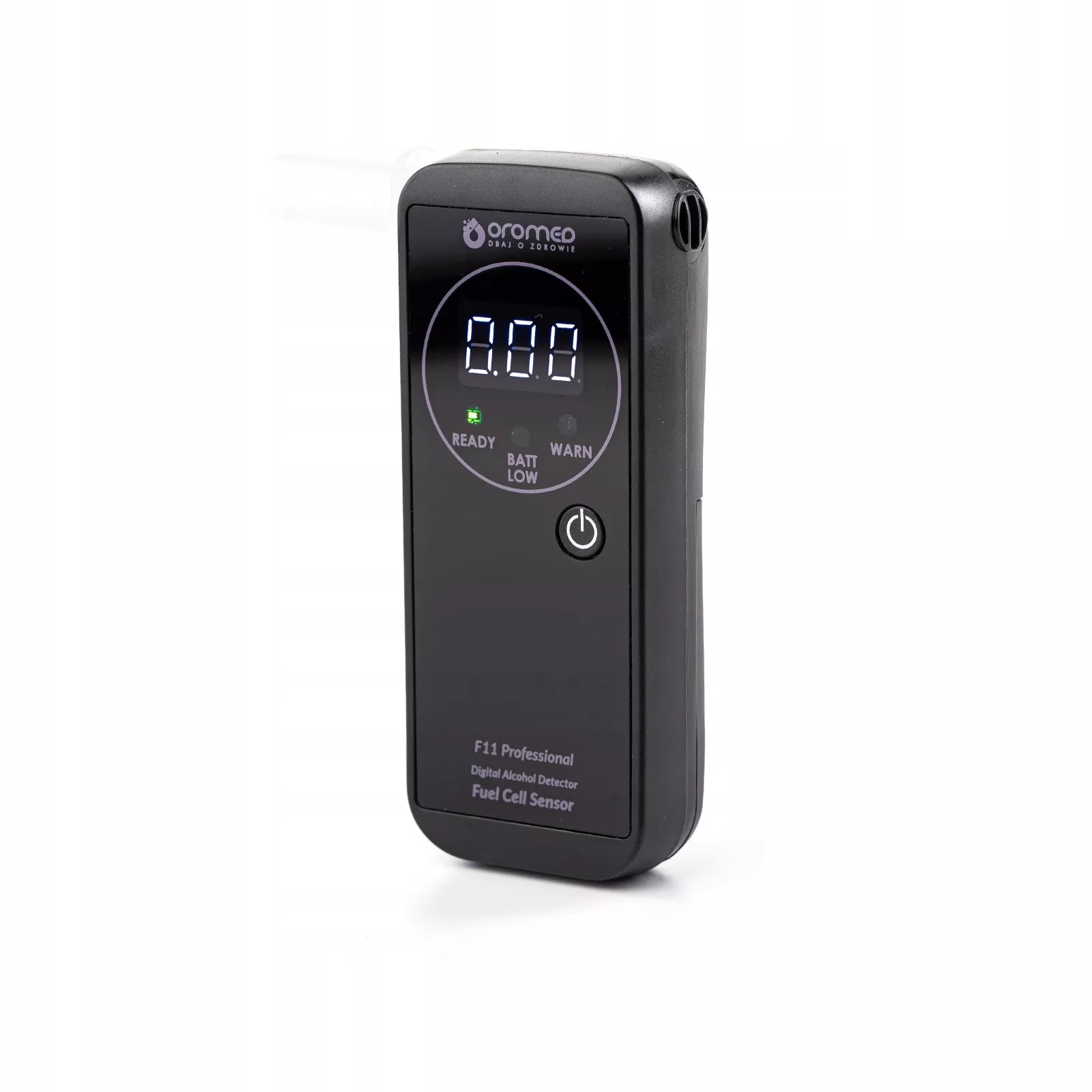 OROMED F11 Elektrocheminis alkotesteris, tikslus + kandikliai + 12 mėn. kalibracija