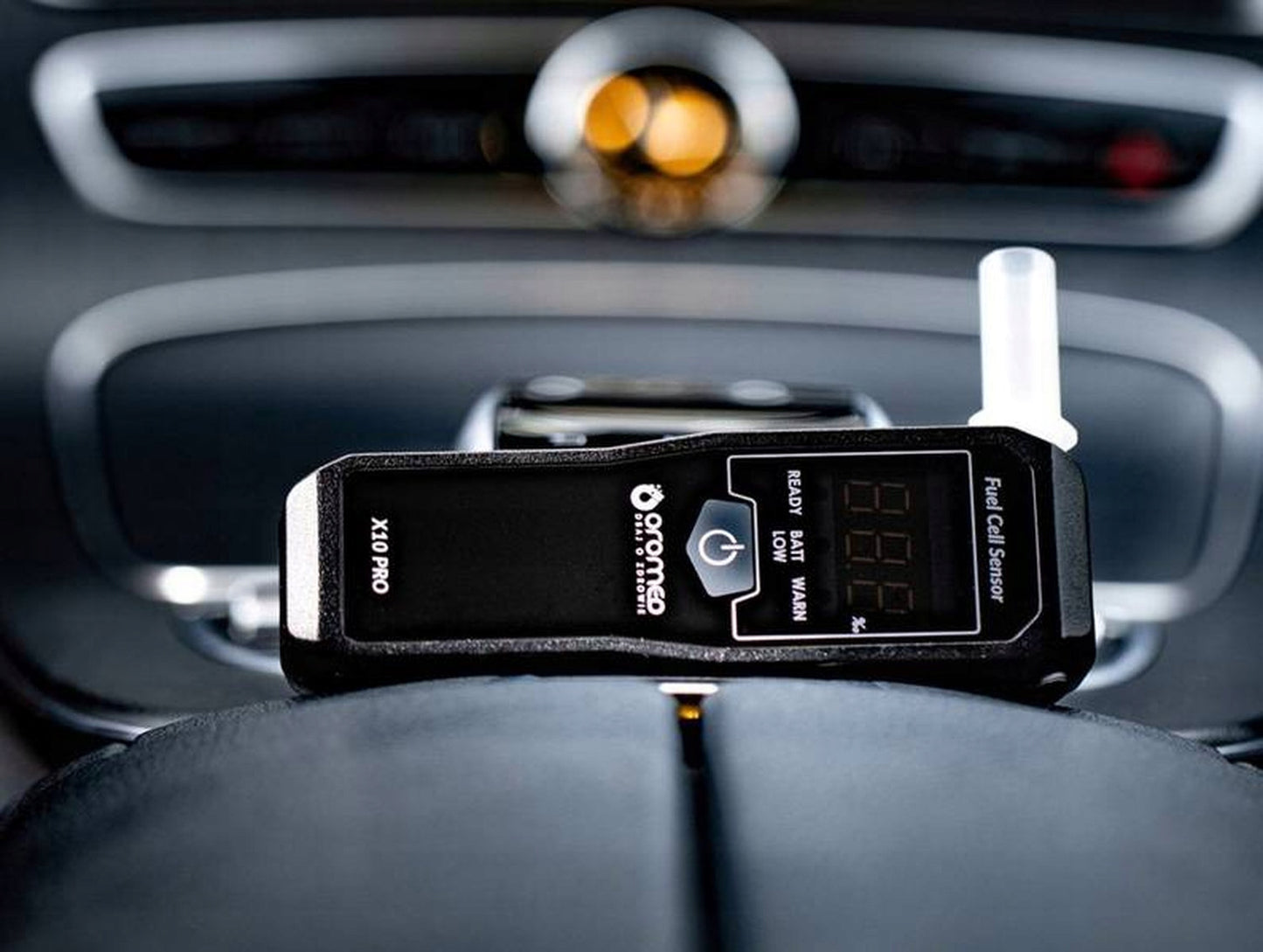 OROMED X10 Elektrocheminis alkoholio tikrintuvas Tikslus + Antgaliai + Kalibravimas 12 mėn.