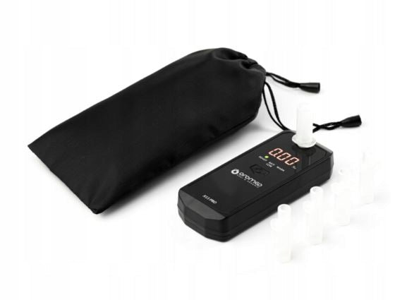 OROMED X11 PRO Elektrocheminis tikslus alkoholio matuoklis + pūstukai + kalibravimas 12 mėn.