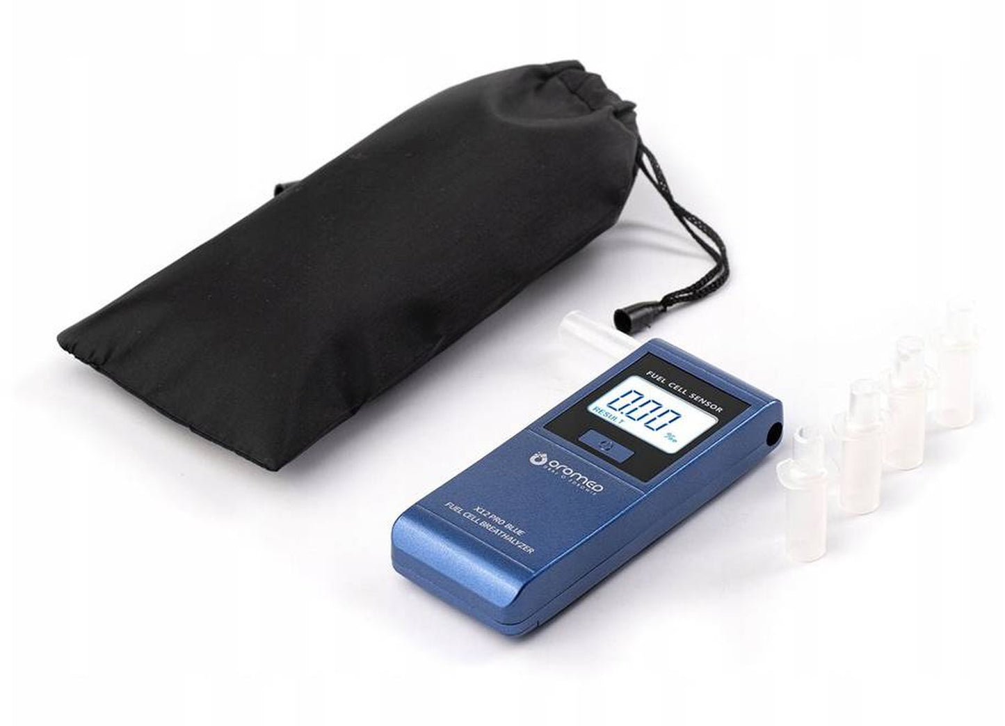 OROMED X12 Elektrocheminis Tikslus Alkotesteris + Pūstukai + 12m Kalibracija