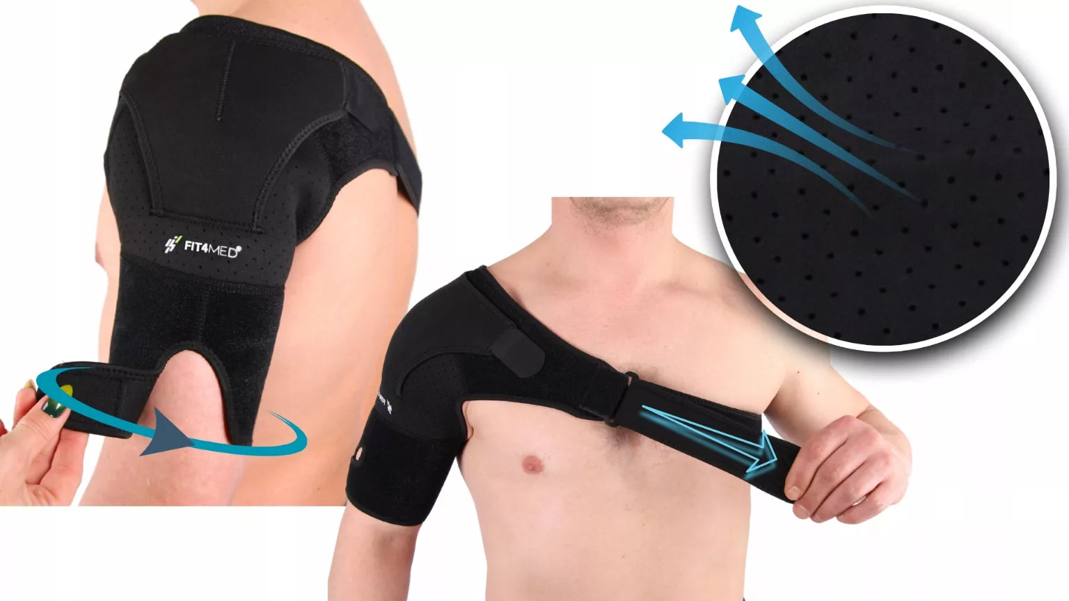 Orteza stabilizator barku, orteza stawu barkowego przynosząca ulgę w bólu barku