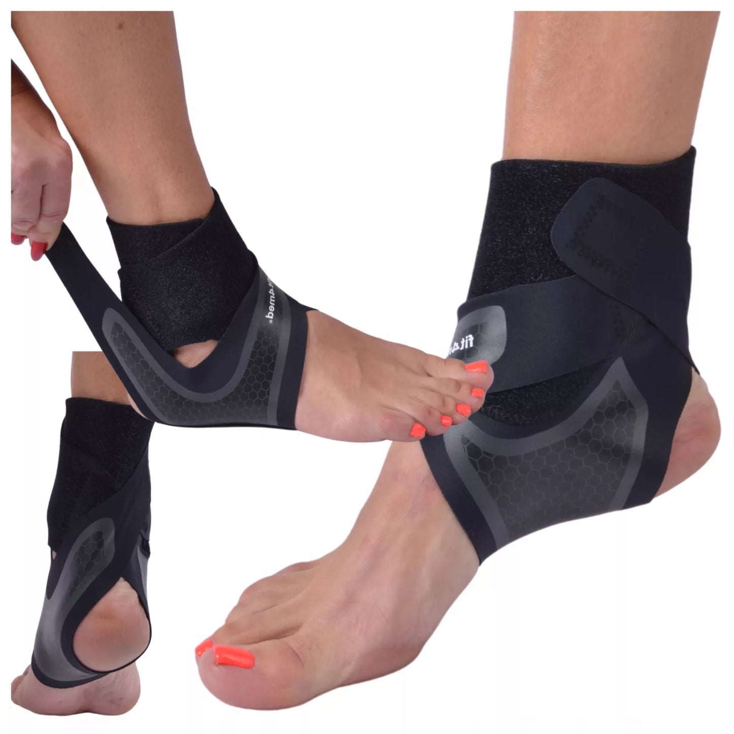 Fit4Med kulkšnies įtvaras, dešinei pėdai, universalus