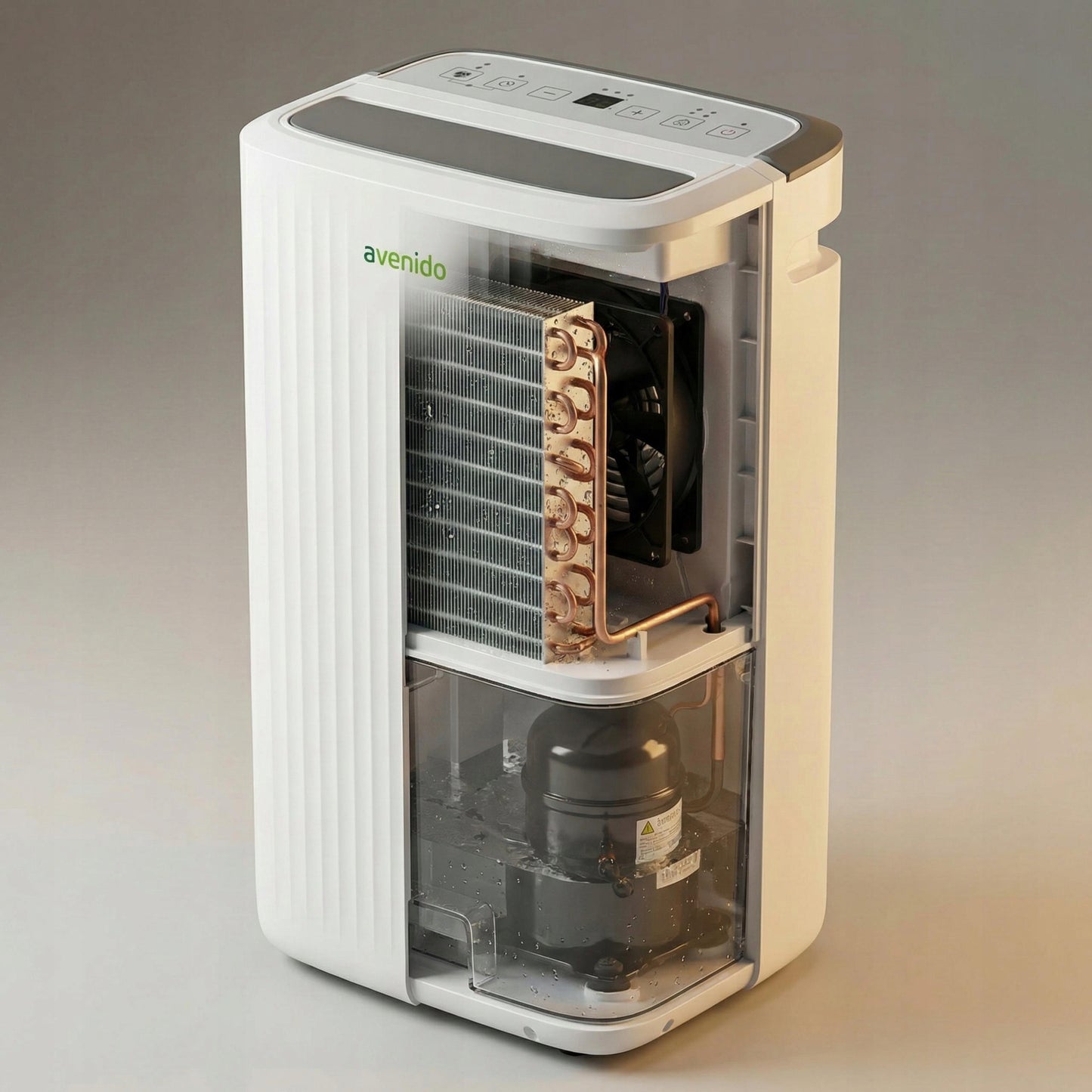 Automatinis oro sausintuvas 10l/24h WIFI 25m2 drėgmės surinkėjas laikmatis