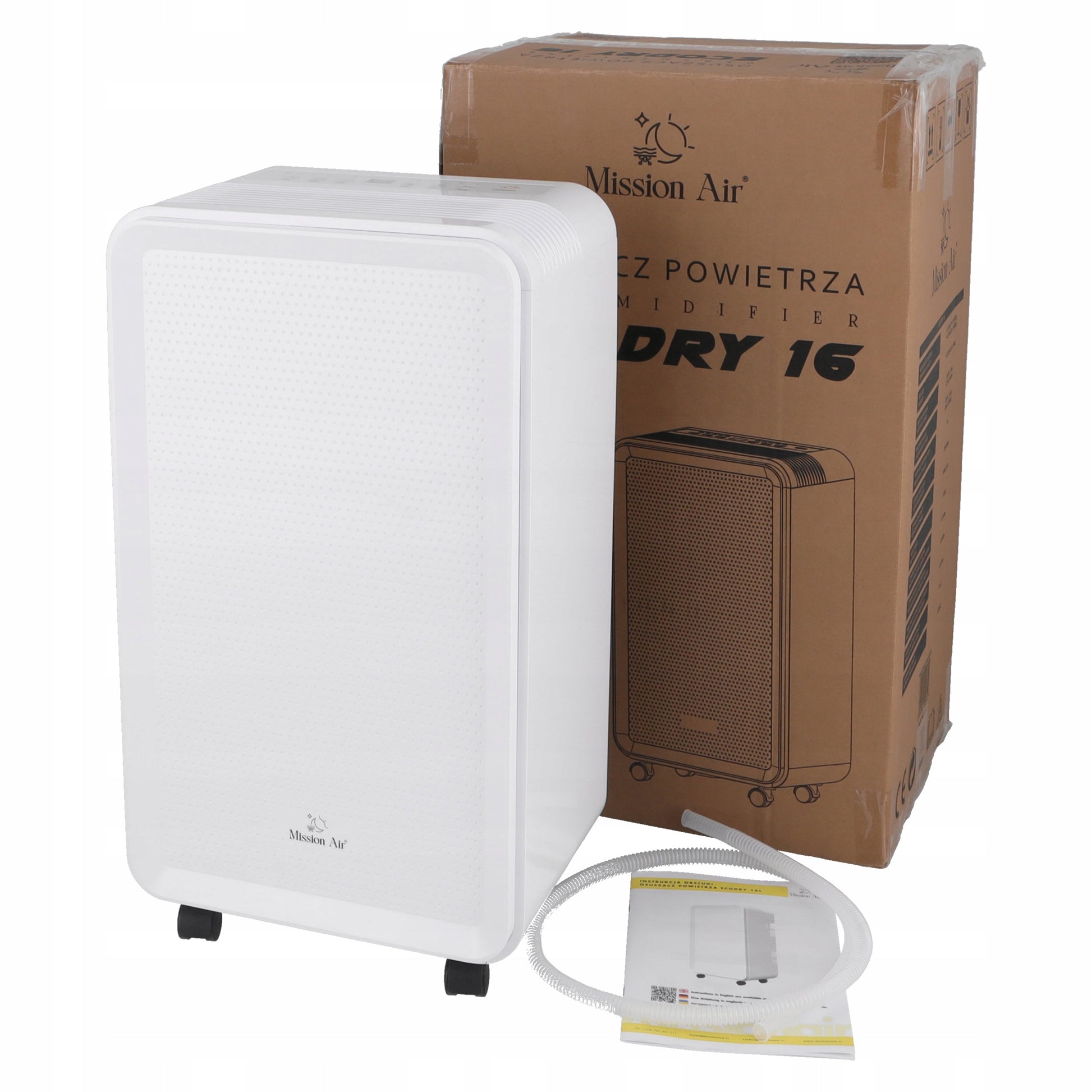 Mission Air ECO 16L/24h WiFi drėgmės surinkėjas, buitinis oro sausintuvas
