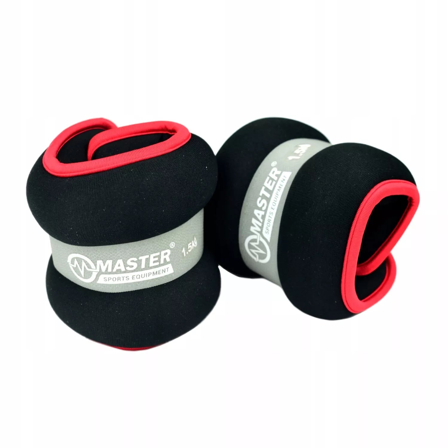 Reguliuojami svoriai treniruotėms Rinkinys ant rankų, kojų 2x0,5 kg MASTER