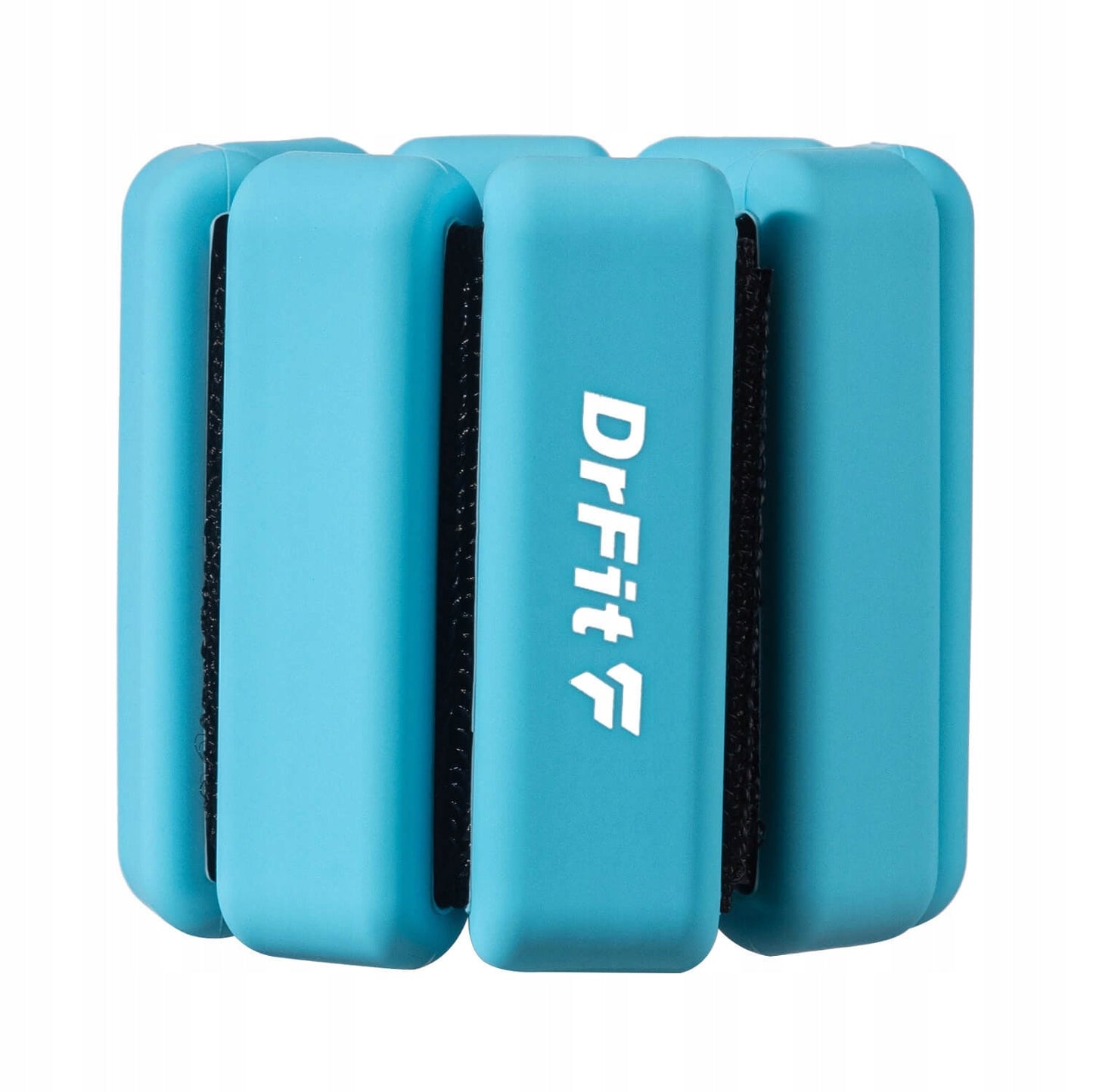 Svoriniai ant riešų ir kulkšnių treniruotėms Reguliuojami 2x 0,45 kg Mėlyni