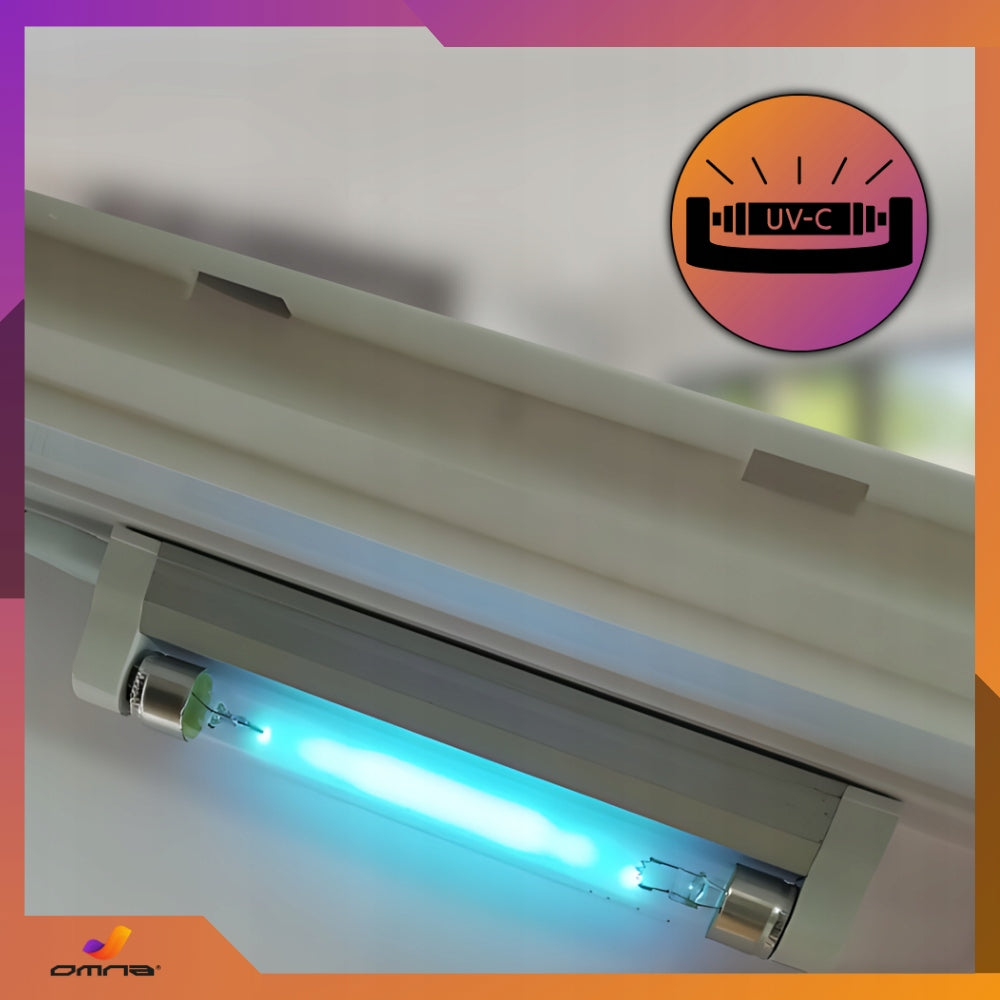 Didelis oro valytuvas su jonizatoriumi, HEPA filtru ir UV-C lempa, skirtas alergiškiems