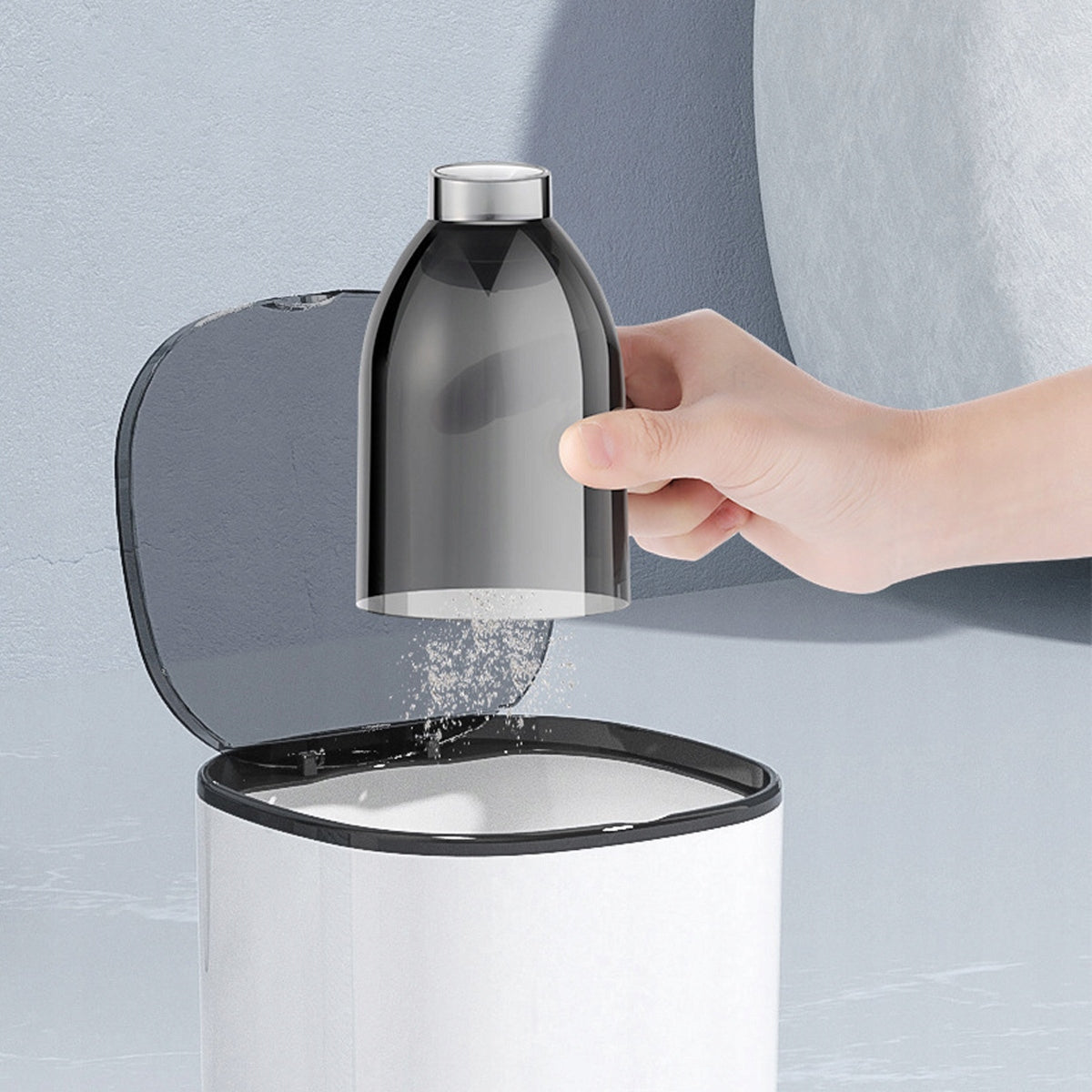 Rankinis belaidis automobilinis dulkių siurblys 2in1, pūstuvas, suspaustas oras