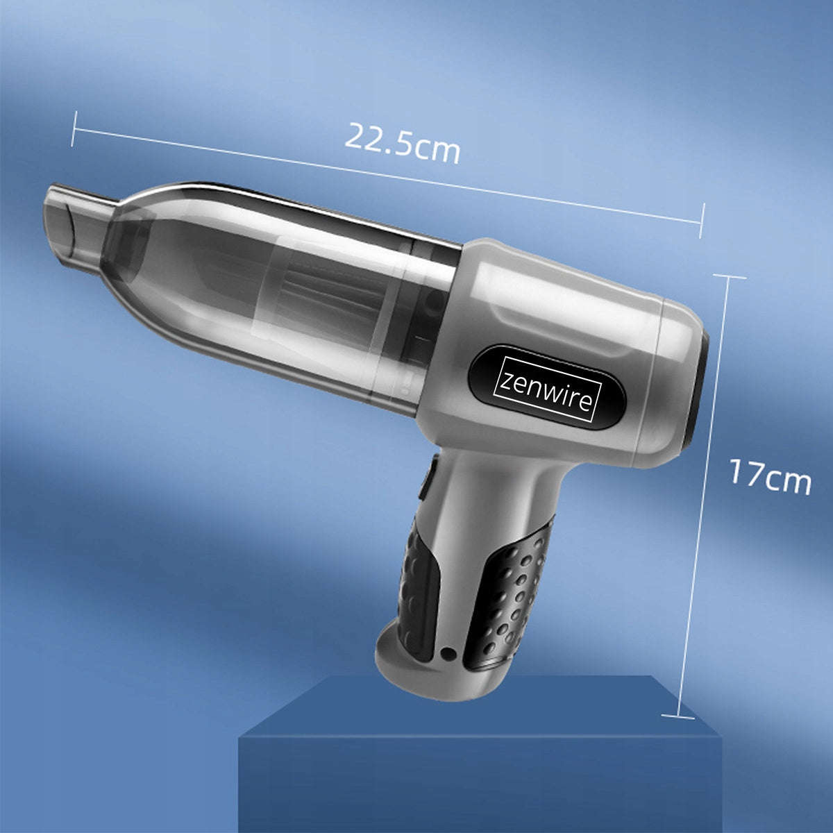 Rankinis belaidis automobilinis dulkių siurblys 2in1, pūstuvas, suspaustas oras